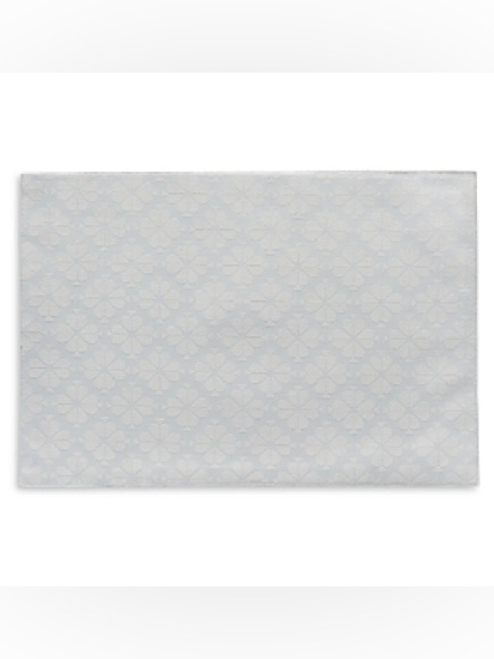 kate spade light gray floral placemat